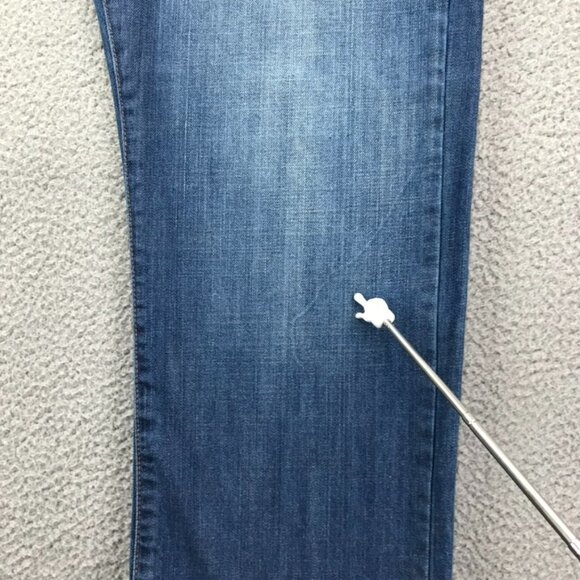 LUCKY BRAND Mens Size 34x28 Short Straight Leg 165 100% Cotton Blue Denim Jeans - Picture 13 of 16
